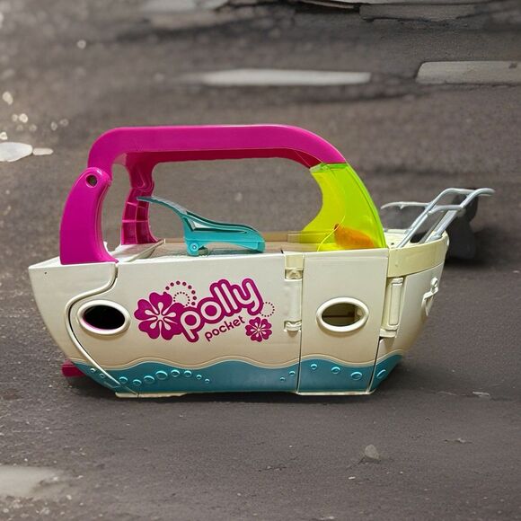 Polly Other - Polly Pocket Ultimate Party Boat 2008 Yacht Matte 9818 No Dolls Works
